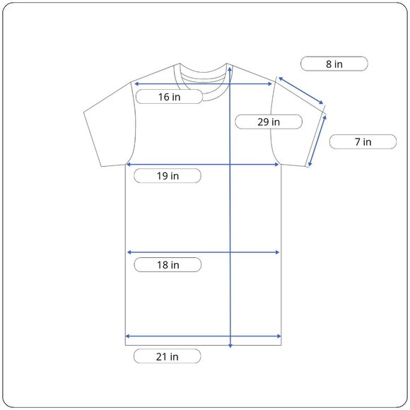 Bernie and Ernie Sesame Street Blue Dye Sublimated Print T-Shirt Sz L - NWT - Picture 10 of 10